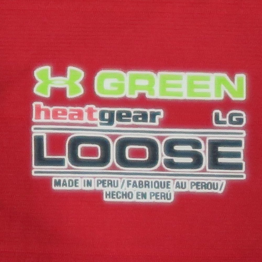 NWT Under Armour Red Golf Championship Heatgear Polo Shirt Size L MSRP $75 - Picture 2 of 8